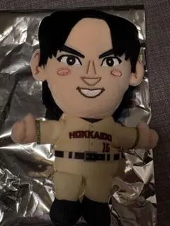 日本ハムファイター山崎福也#18非売品！ぬいぐるみ！アミューズメント！おまけ付き 日本ハムファイター山崎福也#18非売品！ぬいぐるみ！アミューズメント
