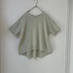 AMERICAN HOLICグレー Vネック 半袖Tシャツ Lサイズ、5-12