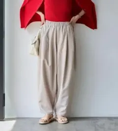 くみこ様専用　coen　リネンライクバルーンパンツ　S