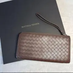 ✨未使用に近い✨　bottega veneta 長財布　イントレチャート　L字 BOTTEGA VENETA ボッテガヴェネタ 長財布 メンズ イントレ
