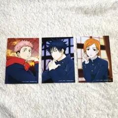 呪術廻戦 ジャンフェス2024限定 生ブロマイド 虎杖悠仁 伏黒恵 釘崎野薔薇