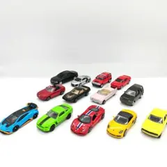 ミニカー 13台セット フェラーリ ポルシェ マスタング ハマー 外車 まとめ