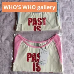 WHO’S WHO gallery♦スタースタッズ　ロゴトップス♦２点まとめ売り