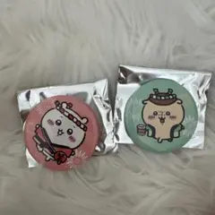 ちいかわ 缶バッジ セット ちいかわ くりまんじゅう
