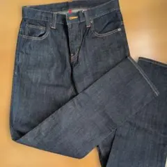 UNIQLO ダークデニム ストレート 30サイズ