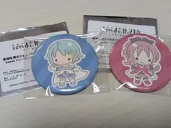 魔法少女まどか☆マギカ 叛逆の物語 kawaii 缶バッジ 佐倉杏子 美樹さやか