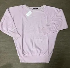 タグ付き新品　INGNI ラベンダー ピンク　長袖ニット Mサイズ