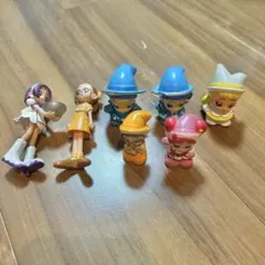 おジャ魔女どれみ ソフビ/指人形など 7体セット