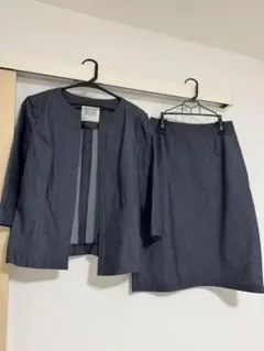 SOLO PLUS ユリエニタニ ダークグレー スーツセット サイズ40