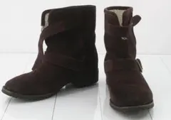 DIESEL ディーゼル ムートン ブーツ 24.0cm KA064のサムネイル