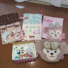 ディズニーシーダッフィー シェリーメイ 巾着袋 5点セット