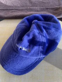 mont-bell フリース帽子 紫　キッズ