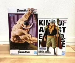 【新品未開封】ワンピース エドワード・ニューゲート 白ひげ フィギュア2個セット