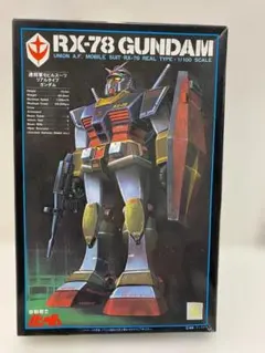 当時物チラシ付】1/100 リアルタイプガンダム 未組立 旧キット