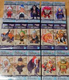 ワンピース ワールドコレクタブル ワノ国鬼ヶ島編 百獣海賊団 31個まとめ売り ワンピース ワールドコレクタブル ワノ国鬼ヶ島編 百獣海賊団 31個