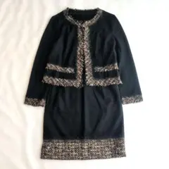 ANAYI♡ジャケット スカート セットアップ 高級トゥルニエ生地使用