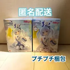 初音ミク ぬーどるストッパーフィギュア 雪ミク スカイタウン 2点セット