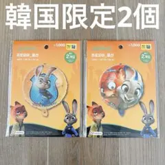 【新品未開封】ズートピア ジュディ ニック 風船 35cm 2個入り×2のサムネイル