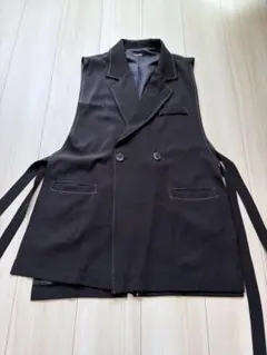 Elino Loset ダブルベスト ブラックのサムネイル