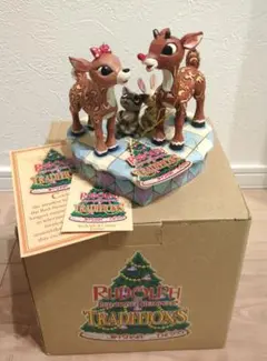 Rudolph Traditions 赤鼻のトナカイルドルフ フィギュア 置物 - メルカリ