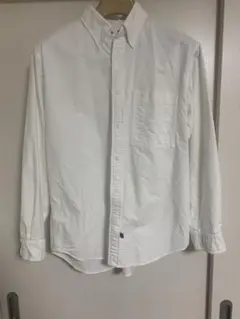 ノースフェイス　パープルレーベル　白シャツ