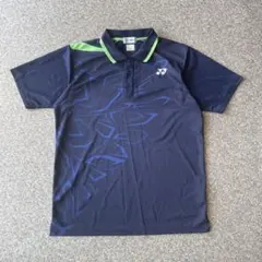 ま*こ様 【C7】 YONEX ポロシャツ ネイビー Lサイズのサムネイル