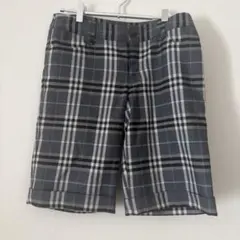 BURBERRY BLACK LABEL チェック柄ショートパンツ サイズ76 - メルカリ
