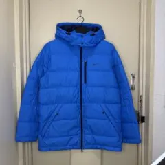 Nike フード付きダウンジャケット XL 青