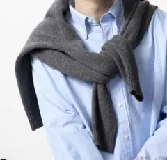 【UNIQLO】未使用　メンズ　オックスフォードシャツ　Lサイズ