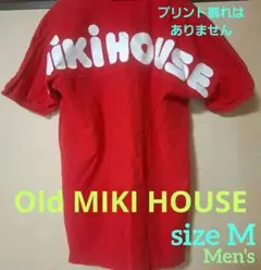 オールドミキハウス　半袖ポロシャツ　メンズ　M　Miki House レッド