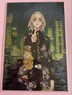 東京リベンジャーズ 原画展 マイキー メタリックポストカード 東京