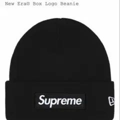 Supreme New Era® Box Logo Beanie ブラック