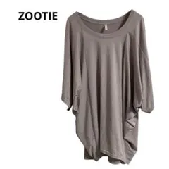 ズーティー　ZOOTIE カットソー　Mサイズ ゆったり　Tシャツのサムネイル