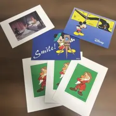 Disney ディズニー ミッキー 白雪姫 ピーターパン　ポストカード