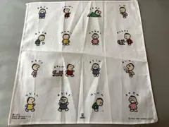 みんなのタァ坊　SANRIO 1987年製 レトロ ハンカチ 綿100% 日本製のサムネイル