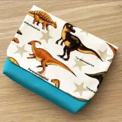 マチ付き移動ポケット　男の子　恐竜15