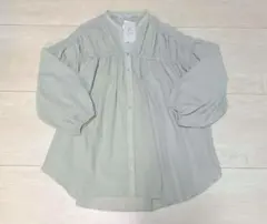 【新品タグ付き】EASE BLUE 長袖チュニック オリーブ