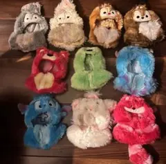 ディズニー 着せ替えコスチューム ぬいぐるみ 12点フルセット フルコンプ