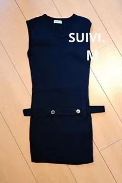 SUIVI. ノースリーブ ブラック M　 チュニックのサムネイル