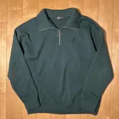 KANGOL × UNITED ARROWS ハーフジップスウェット M 深緑