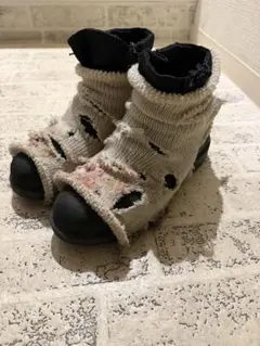l*l様 Timberland 黒 ブーツ アレンジ グランジ y2k