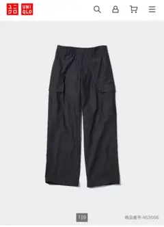 UNIQLO ワイドストレートカーゴパンツ