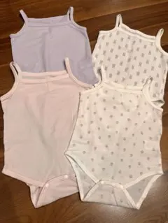 キャミソール ロンパース 70サイズ 4枚セット