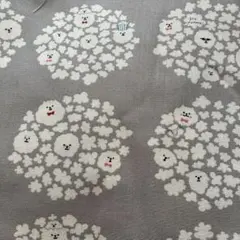 ポップコーン犬　ハギレ　コットンこばやし