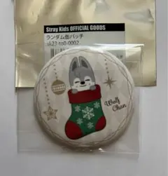 stray kids ポップアップ ランダム 缶バッジ　ウルフチャン　バンチャン