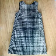 ストロベリーフィールズ　ジャンパースカート　黒白チェック