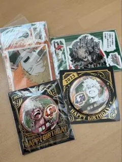 僕のヒーローアカデミア 爆豪勝己 アクリルスタンド 缶バッジ