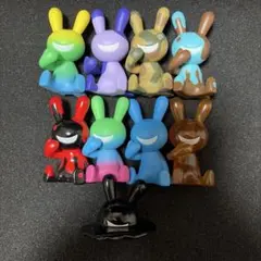 ノ*チ様 ブラックラビット 開封済み 9体セット