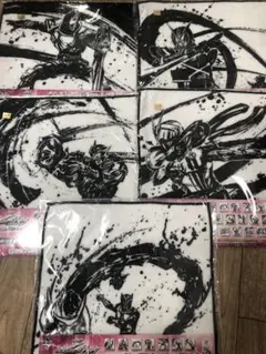 仮面ライダー一番くじ ハンドタオル5枚セット