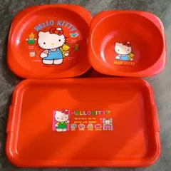 ハローキティ 食器セット　平成レトロ　レア
